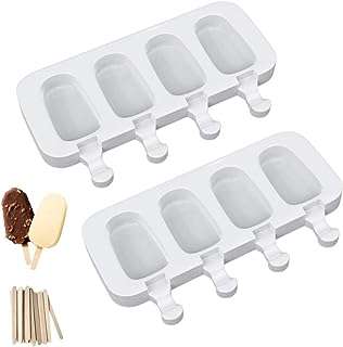 Audilife ensemble de 2 moules à glaces en silicone 4 cavités. DIAYTAR COTE D'IVOIRE  - La boutique en ligne qui rend les bonnes affaires accessibles à tous. Parcourez notre sélection de produits discount, de l'électroménager pratique à la mode abordable, tout en profitant de notre engagement envers la qualité. Ne payez plus trop cher pour ce dont vous avez besoin, faites vos achats malins chez nous !
