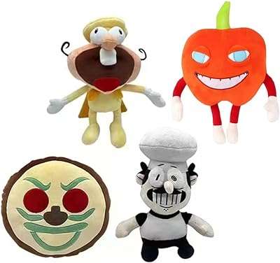 Pepino pizza tower ensemble de 4 peluches pour les amateurs de jeux cadeaux poupées en peluche. Faites des économies sur tous vos achats en ligne avec DIAYTAR COTE D'IVOIRE, la référence en termes de boutique en ligne discount. Parcourez notre large gamme de produits allant de la maison à l'électroménager, de l'informatique à la mode et des gadgets, et trouvez tout ce dont vous avez besoin à des prix incroyables. Profitez de nos offres exclusives et commandez dès maintenant pour une livraison rapide à votre porte.