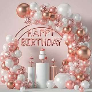 Ensemble de ballons de fête d'anniversaire atlantus en or rose accessoires décoration. Bienvenue chez DIAYTAR COTE D'IVOIRE, votre destination en ligne pour des prix imbattables ! Découvrez notre vaste choix d'articles discount, des essentiels pour la maison aux appareils électroménagers, en passant par l'informatique, la mode et les gadgets tendance, le tout à des tarifs défiant toute concurrence.