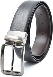 Ceinture zerezi réversible en cuir véritable pour homme. DIAYTAR COTE D'IVOIRE  - la destination ultime pour des achats en ligne pratiques et économiques. Découvrez notre large éventail de produits discount, allant des appareils ménagers aux technologies de pointe, en passant par la mode tendance, et profitez de nos offres imbattables pour réaliser des économies substantielles.