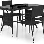 Ensemble table et chaises de jardin vedaxl 5 pièces ensemble de meubles. En quête de produits de qualité à des prix abordables ? DIAYTAR COTE D'IVOIRE  est là pour vous servir. Parcourez notre boutique en ligne et découvrez notre assortiment exhaustif d'articles discount, couvrant tous les univers, de la maison à l'électroménager, en passant par l'informatique, la mode et les gadgets. Vivez une expérience de shopping unique en profitant de tarifs exceptionnels et faites de bonnes affaires en ligne.