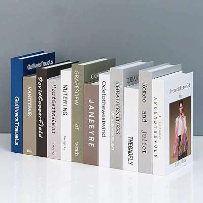 Livres de décoration modernes pour la maison paquet de 12 livres table. DIAYTAR COTE D'IVOIRE, votre référence en ligne pour tous vos besoins en produits discount. Parcourez notre catalogue diversifié comprenant des articles pour la maison, l'électroménager, l'informatique, la mode et les gadgets, afin de dénicher les meilleures affaires du moment. Optez pour des économies substantielles sans compromettre la qualité et bénéficiez d'une expérience de shopping en ligne des plus avantageuses.