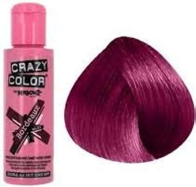Crazy color by renbow crème colorante semi permanente bordeaux 100 ml. DIAYTAR COTE D'IVOIRE  : votre destination en ligne pour des achats discount en toute facilité. Explorez notre vaste sélection de produits comprenant des articles pour la maison, des appareils électroniques, des vêtements à la mode et bien plus encore. Profitez des meilleurs prix et faites de bonnes affaires chez DIAYTAR COTE D'IVOIRE  !