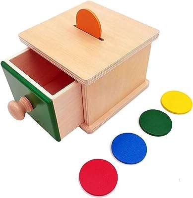 Boîte à monnaie montessori en bois ttedoye les jouets conviennent l'apprentissage de la petite. Ne cherchez plus, DIAYTAR COTE D'IVOIRE  est la boutique en ligne qu'il vous faut pour trouver tout ce dont vous avez besoin à petit prix ! Du petit électroménager aux articles de mode tendance en passant par les dernières technologies, explorez notre vaste catalogue et réalisez de véritables bonnes affaires !