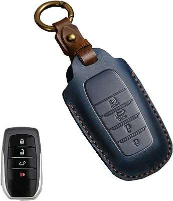 Jannechou" étui de protection en cuir fait main pour clé toyota. Faites des économies intelligentes sur DIAYTAR COTE D'IVOIRE, votre boutique en ligne de confiance. Avec notre large sélection de produits discount, incluant la maison, l'électroménager, l'informatique et la mode, vous trouverez tout ce dont vous avez besoin à des prix défiant toute concurrence. Ne manquez pas nos offres promotionnelles et commandez en toute simplicité dès maintenant!