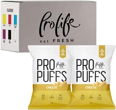 Pro life puffs chips saveur fromage (20 pièces en boîte) x. Explorez les offres exceptionnelles de DIAYTAR COTE D'IVOIRE, la boutique en ligne ultime pour les amateurs de bons plans. Trouvez tout ce dont vous avez besoin, de la maison à l'électroménager, de l'informatique à la mode en passant par les gadgets les plus tendance, le tout à des prix défiant toute concurrence.