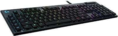 Clavier de jeu mécanique logitech gkeyboard 815 lightsync rgb avec touche. Découvrez DIAYTAR COTE D'IVOIRE, votre nouvelle destination pour des achats discount en ligne. Parcourez notre large assortiment de produits allant des articles pour la maison aux appareils électroniques, en passant par la mode et les gadgets, et bénéficiez de réductions incroyables. Ne cherchez plus ailleurs, nous avons tout ce qu'il vous faut à des prix compétitifs.