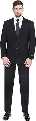 Ensemble de costume classique deux pièces pour homme avec boutons veste et pantalon. Faites des affaires exceptionnelles sur DIAYTAR COTE D'IVOIRE ! Avec notre large éventail de produits discount, allant des articles de décoration intérieure aux appareils électroniques, en passant par les jouets pour enfants et les produits de santé, vous êtes assurés de trouver tout ce dont vous avez besoin à des prix imbattables.