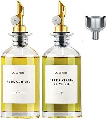O9o9 lot de 2 bouteilles distributrices d'huile d'olive distributeur de sirop de café avec versement. DIAYTAR COTE D'IVOIRE, la référence du shopping à petits prix en ligne ! Parcourez notre sélection impressionnante de produits discount, allant de l'ameublement à l'électroménager, de la mode aux gadgets. Ne sacrifiez pas votre budget pour vous faire plaisir, choisissez notre boutique en ligne pour des économies garanties sur les articles de qualité.