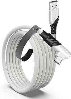 Câble de liaison 5m compatible avec les accessoires meta oculus quest 2 et les appareils. DIAYTAR COTE D'IVOIRE  - Votre destination discount pour tous vos besoins. Parcourez notre collection de produits de haute qualité, allant de la maison à l'électroménager, de l'informatique à la mode, et trouvez les meilleures offres en ligne. Profitez de nos prix imbattables et faites des économies dès maintenant!