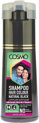 Shampoing colorant pour cheveux noirs cosmo natural & healthy pour unisexe  . Besoin de produits discount ? DIAYTAR COTE D'IVOIRE  est là pour vous ! Parcourez notre large éventail de produits allant des articles de maison aux gadgets dernier cri, et réalisez des économies sur chaque achat. Alors n'attendez plus, faites confiance à notre expertise pour vous offrir le meilleur au prix le plus bas !