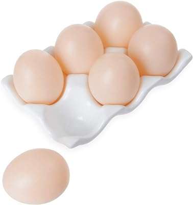 Plateau à œufs en céramique 6 tasses demi douzaine de porte œufs. Vous recherchez des cadeaux à prix abordable pour vos proches ? DIAYTAR COTE D'IVOIRE  a tout pour vous plaire. Explorez notre gamme de gadgets discount, des articles les plus insolites aux innovations technologiques les plus recherchées. Offrez des cadeaux originaux et faites des économies avec DIAYTAR COTE D'IVOIRE .