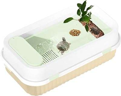 Kit de réservoir de tortue démarrage d'aquarium glucluse avec filtre de pompe à eau réglable et zones. Achat malin en ligne ? C'est chez DIAYTAR COTE D'IVOIRE  ! Parcourez notre boutique en ligne généraliste et trouvez tout ce dont vous avez besoin à des prix réduits. Que ce soit pour équiper votre maison, mettre à jour votre garde-robe ou obtenir les derniers gadgets, notre sélection discount saura vous satisfaire sans vous ruiner !