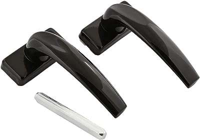Poignée de porte en aluminium noir. DIAYTAR COTE D'IVOIRE  - Votre escale en ligne pour des produits discount de qualité. Explorez notre gamme impressionnante de produits allant des articles de maison aux gadgets dernier cri. Profitez de prix imbattables et découvrez pourquoi nous sommes un choix populaire pour les acheteurs avertis à la recherche de bonnes affaires.