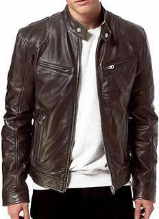 Dismal veste de motard en cuir d'agneau véritable noir pour hommes. DIAYTAR COTE D'IVOIRE, votre source incontournable de produits discount à portée de clic. Parcourez notre collection complète de produits abordables pour équiper votre maison, améliorer votre électroménager, fournir votre informatique, compléter votre garde-robe et découvrir les derniers gadgets. Optez pour une expérience de shopping en ligne pratique et économique avec DIAYTAR COTE D'IVOIRE .