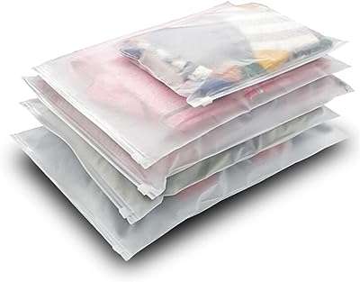 30 pièces sacs de rangement de voyage pour vêtements en plastique réutilisables. DIAYTAR COTE D'IVOIRE  vous ouvre les portes d'un univers de bonnes affaires. Découvrez notre large gamme de produits discount, allant des indispensables de la maison aux dernières tendances mode, en passant par les gadgets innovants. Profitez d'offres exceptionnelles et de prix imbattables pour des achats malins et éclairés.