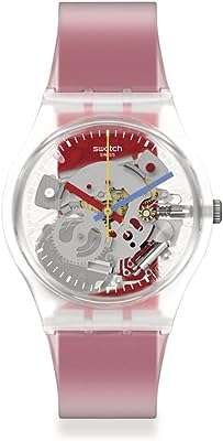 Montre gent ge292 clairement rayée rouge. Affichez votre style tout en économisant grâce à DIAYTAR COTE D'IVOIRE . Notre boutique en ligne propose une vaste sélection de vêtements, de chaussures et d'accessoires de mode à prix discount. Soyez à la pointe de la tendance sans vous ruiner !