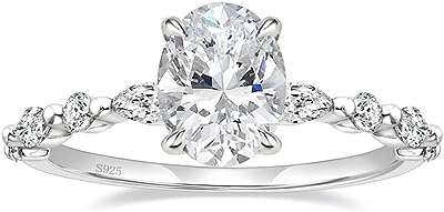 Bague de fiançailles ovale en argent sterling 925 avec oxyde zirconium. Vous voulez profiter de produits de qualité à des prix discount ? Ne cherchez plus, DIAYTAR COTE D'IVOIRE  est là pour vous satisfaire. Découvrez notre large gamme, de l'électroménager à la mode, et trouvez les meilleures affaires du moment. Ne laissez pas passer cette occasion, achetez malin et faites des économies significatives.