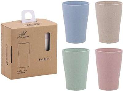 4 pièces ensemble tasse d'eau en paille de blé colle plastique multifonctionnelle. Faites des économies intelligentes avec DIAYTAR COTE D'IVOIRE  ! Découvrez notre assortiment discount de produits pour la maison, l'électroménager, l'informatique, la mode et les gadgets. Profitez de prix réduits sans compromis sur la qualité, et offrez-vous tout ce dont vous avez besoin à petit prix.