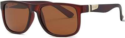 Lunettes de soleil carrées unisexes polarisées cemorn marron k0585. Faites des bonnes affaires en un clic avec DIAYTAR COTE D'IVOIRE  ! Notre boutique en ligne généraliste vous propose une large gamme de produits discount, de l'électroménager à l'informatique en passant par la mode et les gadgets. N'attendez plus pour économiser et équiper votre maison à prix réduits, sans compromis sur la qualité !