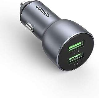 Chargeur de voiture rapide ugreen 36w double usb adaptateur qc 3.0 charge en aluminium. Un large choix, des prix imbattables, c'est ce que vous offre DIAYTAR COTE D'IVOIRE . Avec des produits discount pour tous les besoins, de la maison à l'électroménager, de l'informatique à la mode et aux gadgets, notre boutique en ligne va au-delà de vos attentes pour vous proposer des produits abordables sans compromis sur la qualité.