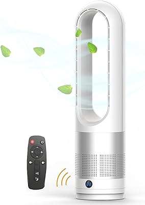 Refroidisseur de ventilateur sans pales tour oscillant à 80° avec télécommande. Faites des économies intelligentes avec DIAYTAR COTE D'IVOIRE  ! Découvrez notre assortiment discount de produits pour la maison, l'électroménager, l'informatique, la mode et les gadgets. Profitez de prix réduits sans compromis sur la qualité, et offrez-vous tout ce dont vous avez besoin à petit prix.