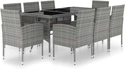 Ensemble de table de salle à manger de jardin vida xl 9 pièces. Faites des économies considérables avec DIAYTAR COTE D'IVOIRE, votre source ultime de produits discount en ligne. Parcourez notre large gamme d'articles allant de la maison à l'électroménager, en passant par l'informatique, la mode et les gadgets, et profitez de prix imbattables. Ne manquez pas cette occasion de vous offrir des produits de qualité à des tarifs défiant toute concurrence.