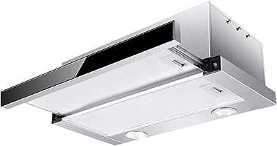 Hotte aspirante en acier inoxydable hotte de cuisine avec lumière led. DIAYTAR COTE D'IVOIRE  - votre guichet unique pour des achats discount en ligne. Parcourez notre catalogue diversifié et trouvez des produits de qualité à des prix incroyables. Avec notre large sélection allant de la maison à l'informatique en passant par l'électroménager, vous trouverez toujours ce dont vous avez besoin chez nous.