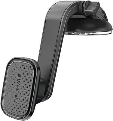 Support de téléphone de voiture promate support magnétique pour tableau de bord avec rotation. DIAYTAR COTE D'IVOIRE  est la boutique en ligne idéale pour les chasseurs de bonnes affaires. Explorez notre vaste choix de produits à prix discount, parmi lesquels l'électroménager, l'informatique, la mode et les gadgets, et économisez tout en vous faisant plaisir !