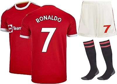 Maillot de football portugais ladason 7 pour enfants et jeunes. Bienvenue chez DIAYTAR COTE D'IVOIRE, votre destination de choix pour dénicher des bonnes affaires en ligne. Explorez notre sélection de produits discount allant des indispensables de la maison aux dernières nouveautés informatiques et mode, et profitez de notre engagement à vous offrir des prix compétitifs.