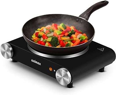Plaque chauffante électrique cosimax plaque portable 1500 w avec contrôle de température. DIAYTAR COTE D'IVOIRE  - La boutique en ligne qui vous offre des prix imbattables sur une large gamme de produits discount. Ajoutez du style à votre maison avec nos articles de décoration, simplifiez votre quotidien avec des électroménagers modernes, restez connecté avec nos gadgets technologiques et adoptez les dernières tendances de la mode sans vous ruiner. Faites de bonnes affaires à chaque achat chez nous !