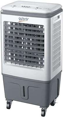 Refroidisseur d'air wtrtr refroidisseur par évaporation 35l ventilateur de climatisation domestique. DIAYTAR COTE D'IVOIRE  est votre allié pour des achats discount de qualité. Explorez notre boutique en ligne et découvrez notre gamme complète de produits pour la maison, l'électroménager, l'informatique, la mode et les gadgets, le tout à des prix avantageux qui ne sacrifient pas la qualité.
