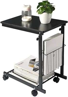 Table de chevet table d'appoint de canapé avec roulettes mobile lit réglable pour ordinateur. DIAYTAR COTE D'IVOIRE  - votre adresse en ligne pour des achats malins. Profitez de nos prix réduits sur une large gamme de produits, d'une sélection d'articles pour la maison aux dernières tendances de la mode, en passant par les équipements électroniques et les accessoires informatiques. Sans compromis sur la qualité, nous rendons le shopping abordable pour tous.