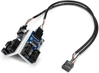 Rockettech usb 2.0 9 broches mâle 1 à 4 femelle câble de connecteur pour carte. DIAYTAR COTE D'IVOIRE - Votre solution en ligne pour des achats discount sans compromis. Plongez dans notre univers où vous trouverez tout ce dont vous avez besoin, de l'électroménager aux articles tendance en passant par les produits informatiques. Faites des économies sans sacrifier la qualité chez nous !