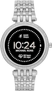 Montre intelligente michael kors darcy pour femme génération 5e bracelet en acier. DIAYTAR COTE D'IVOIRE  vous propose une expérience d'achats en ligne unique. Découvrez notre sélection de produits discount allant de la maison à l'électroménager, de l'informatique à la mode, sans oublier les gadgets les plus en vogue. Ne dépensez pas plus que nécessaire et trouvez tous vos articles préférés à des prix incroyables !