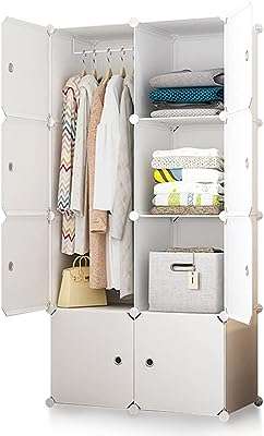 Armoire en plastique cube à vêtements portable 8 cubes organisateur de rangement. DIAYTAR COTE D'IVOIRE  révolutionne le shopping en ligne avec sa vaste sélection de produits discount. Trouvez tout ce dont vous avez besoin pour votre maison, des équipements électroménagers aux gadgets high-tech, en passant par les dernières tendances de la mode. Avec DIAYTAR COTE D'IVOIRE, vous pourrez faire des économies tout en profitant de produits de qualité. N'attendez plus et découvrez les avantages de notre boutique en ligne généraliste.