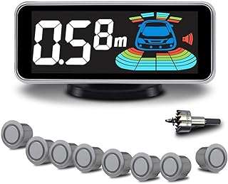 Système de recul automatique de voiture avec radar de secours elsnu avec 8 capteurs. DIAYTAR COTE D'IVOIRE  - Votre destination discount pour tous vos besoins. Parcourez notre collection de produits de haute qualité, allant de la maison à l'électroménager, de l'informatique à la mode, et trouvez les meilleures offres en ligne. Profitez de nos prix imbattables et faites des économies dès maintenant!