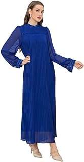 Robe longue élégante plissée en dentelle bleue unie col carré manches. Ne payez plus le prix fort pour des produits de qualité grâce à DIAYTAR COTE D'IVOIRE . Notre boutique en ligne propose une gamme étendue de produits discount, de l'électroménager à l'informatique en passant par la mode et les gadgets. Faites des économies tout en restant à la pointe des tendances !