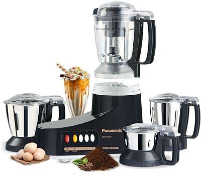 Panasonic mx ac400 super mixer grinder 1000w noir 3 pots inox. Faites des économies considérables chez DIAYTAR COTE D'IVOIRE, votre destination en ligne pour des produits discount. Notre boutique propose une large sélection d'articles pour la maison, l'électroménager, l'informatique, la mode et bien plus encore, avec des tarifs compétitifs et une satisfaction client garantie.