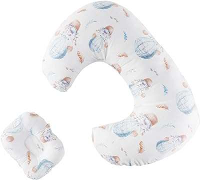 Oreiller d'allaitement pour bébé en forme de u randex (ballon blanc). DIAYTAR COTE D'IVOIRE  - optimisez votre budget sans sacrifier la qualité ! Découvrez notre sélection discount allant des articles de mode aux équipements électroménagers, pour des économies garanties.