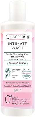 Cosmaline intimate wash (ph 7 nettoie et apaise les peaux normales. Cherchez-vous des produits de qualité à des prix abordables ? Ne cherchez plus ! DIAYTAR COTE D'IVOIRE  propose une sélection diversifiée de produits discount allant des articles ménagers aux produits high-tech, le tout à des prix défiant toute concurrence. N'attendez plus pour faire votre shopping malin.