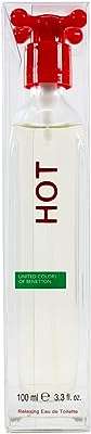 Benetton hot eau de toilette spray pour femme (33 onces). DIAYTAR COTE D'IVOIRE  - La solution idéale pour des achats discount en ligne. Explorez notre gamme complète de produits pour la maison, l'électroménager, l'informatique, la mode et les gadgets, et bénéficiez de tarifs compétitifs. Simplifiez votre expérience d'achat avec notre boutique en ligne conviviale et découvrez des offres imbattables.