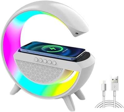 Lumière d'ambiance rvb lumière à couleur changeante avec chargeur sans fil veilleuse 3 en 1. DIAYTAR COTE D'IVOIRE, votre destination incontournable pour des produits discount de qualité. Que vous recherchiez des articles pour la maison, l'électroménager, l'informatique, la mode ou les gadgets, notre boutique en ligne saura répondre à tous vos besoins sans vous ruiner !