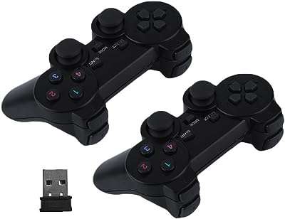 2 pièces h 1032 portable 2.4g usb sans fil double vibration manette de jeu pour ordinateur. DIAYTAR COTE D'IVOIRE, votre destination en ligne pour des produits discount de première qualité. Découvrez notre sélection variée et abordable, allant de la maison à l'électroménager, de l'informatique à la mode et aux gadgets, et réalisez des économies substantielles. Peu importe vos besoins, nous avons tout ce qu'il vous faut à des prix compétitifs. Ne manquez pas nos offres spéciales et profitez d'un shopping en ligne facile et économique.