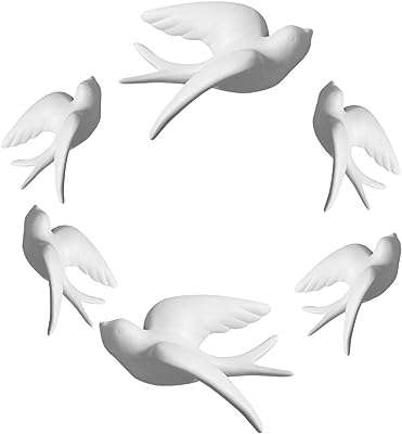 Lot de 6 oiseaux en céramique blanche avalant un oiseau. When it comes to finding discounted products, DIAYTAR COTE D'IVOIRE  is the name you can trust. Explore our wide range of household essentials, electronics, fashionable attire, and cutting-edge gadgets, all at prices that make shopping guilt-free. Experience ultimate savings without compromising on style or functionality.