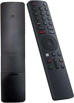 Télécommande universelle pour xiaomi mi tv 4s 4a remplacement intelligent smart avec bluetooth et commande. DIAYTAR COTE D'IVOIRE  - votre solution tout-en-un pour des achats discount en ligne ! Découvrez notre gamme finale de produits, allant des indispensables de la maison aux dernières tendances de la mode et de la technologie. Obtenez les meilleurs prix sur une sélection variée d'articles, vous permettant de réaliser d'énormes économies tout en profitant de produits de qualité. Avec des options de livraison flexibles et une satisfaction garantie, nous faisons de votre expérience d'achat un jeu d'enfant !