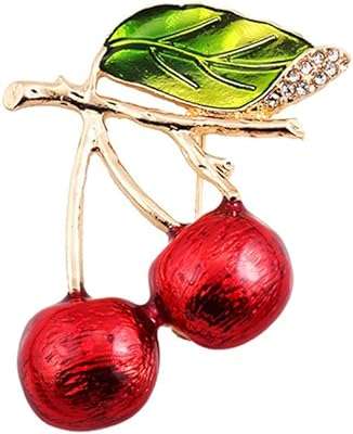 Broche en strass double fleur de cerisier de haute qualité fruit vert. DIAYTAR COTE D'IVOIRE  : la solution idéale pour des achats malins en ligne. Profitez de notre large gamme de produits discount, allant des appareils électroménagers essentiels aux dernières tendances de la mode, en passant par les accessoires informatiques indispensables, et économisez tout en vous faisant plaisir.