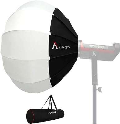 Aputure lantern softbox softbox 26" lumière spatiale pliable à installation rapide améliorée pour l'assemblage. DIAYTAR COTE D'IVOIRE, la boutique en ligne discount qui révolutionne votre shopping quotidien ! Profitez de prix mini sur une large gamme de produits, de la literie aux ordinateurs en passant par les appareils électroménagers et les tendances mode. Ne manquez pas nos offres exceptionnelles pour faire de bonnes affaires !