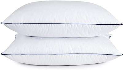 Oreiller en duvet d'oie doux pure downtm avec bord bleu lot de 2. Préparez-vous à des économies massives avec DIAYTAR COTE D'IVOIRE . Nous offrons une sélection variée de produits discount, allant des articles ménagers aux gadgets en passant par l'électronique et la mode. Achetez intelligemment et profitez de prix avantageux sur tous vos achats chez nous.