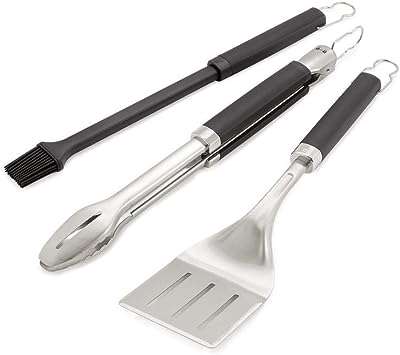 Ensemble d'outils de barbecue weber premium 3 pièces | pinces spatule et poire. DIAYTAR COTE D'IVOIRE, votre allié pour des achats malins et économiques. Plongez dans notre boutique en ligne remplie de produits discount, allant de l'électroménager à l'informatique, en passant par la mode et les gadgets, et découvrez une manière révolutionnaire de faire des emplettes en ligne. Bénéficiez de tarifs imbattables sans compromis sur la qualité et assurez-vous de trouver de véritables trésors à des prix défiants toute concurrence.
